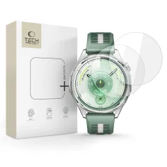 Watch Watch GT 7 Ekrano apsaugos TECH-PROTECT GLASS FIT+ 2-PACK Huawei Watch GT 7 (46 MM)