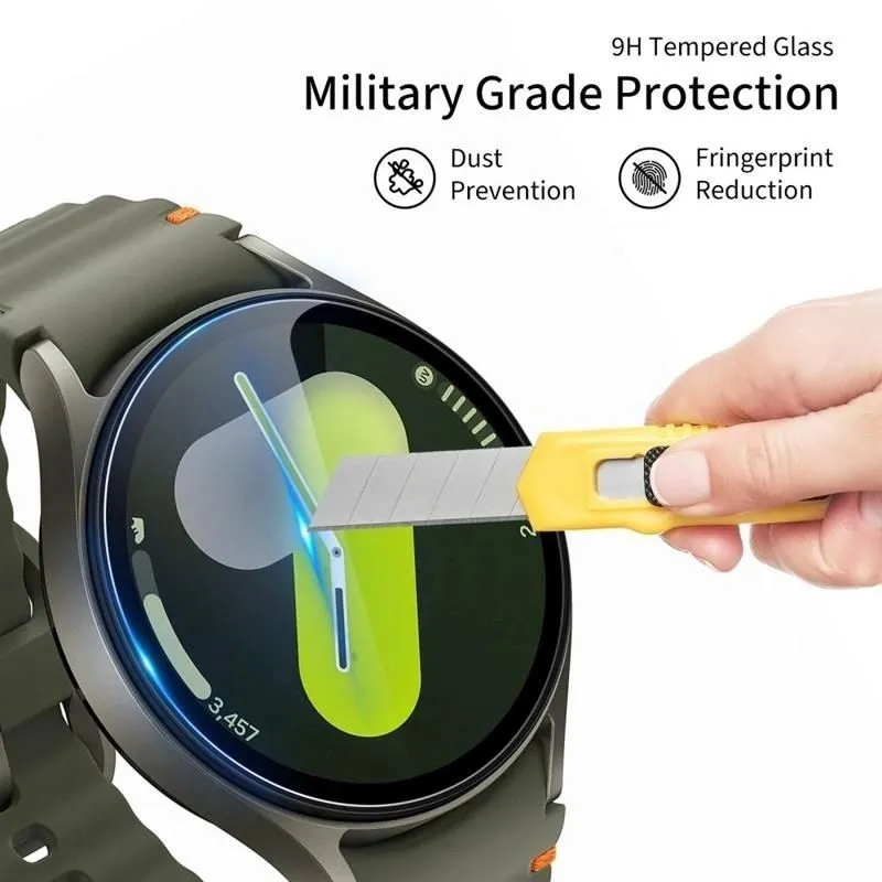 Huawei Watch GT 7 Pro kaitseklaas  TECH-PROTECT GLASS FIT+ 2-PACK (46 MM)