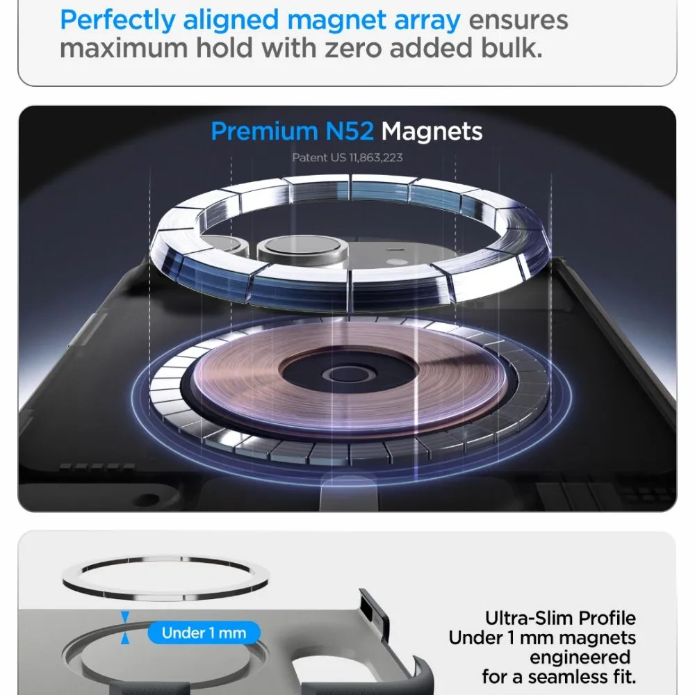 Apple iPhone Duo Telefono dangteliai  SPIGEN NANO POP MAG MAGSAFE