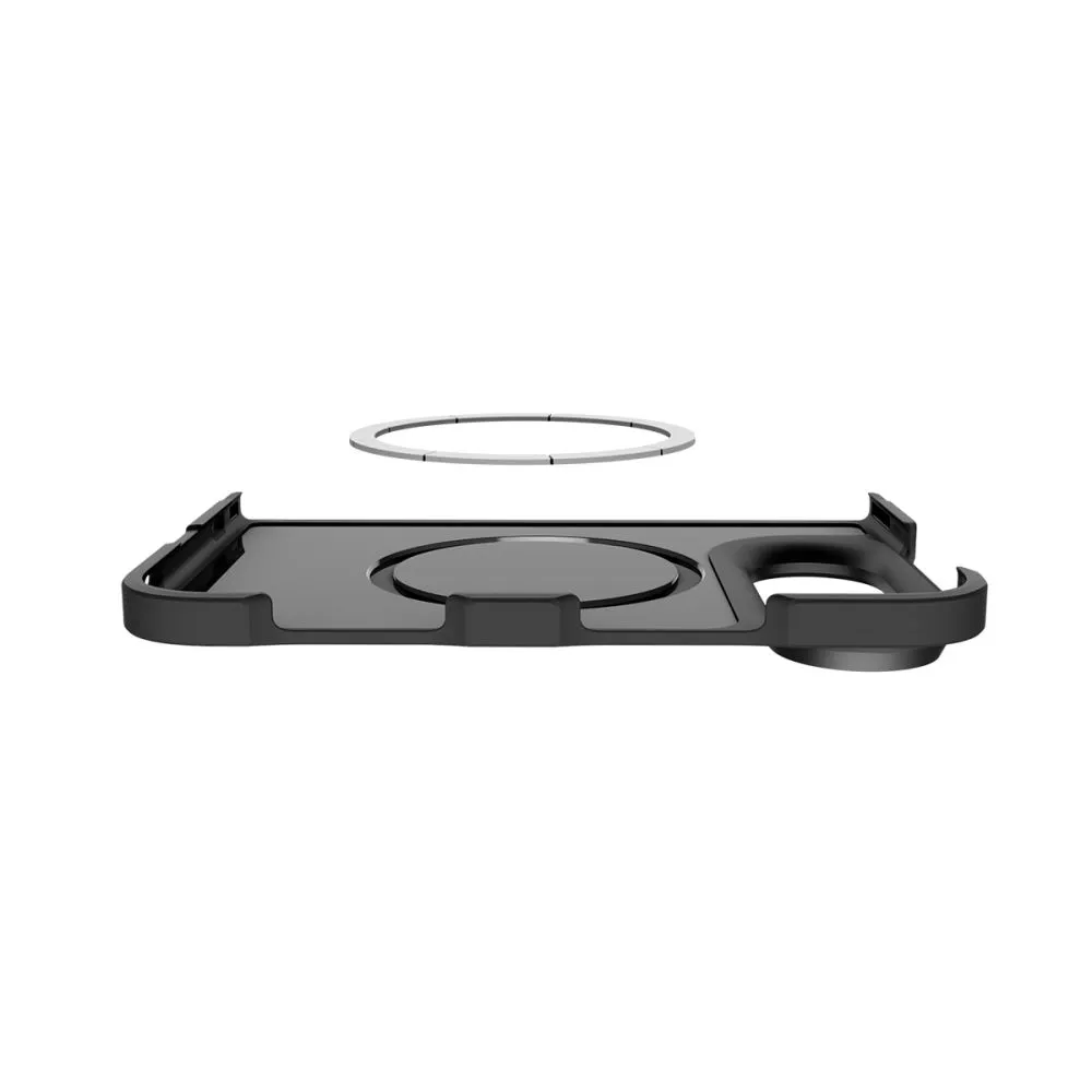 Apple iPhone Duo Telefoni kaaned must SPIGEN TOUGH ARMOR MAG MAGSAFE