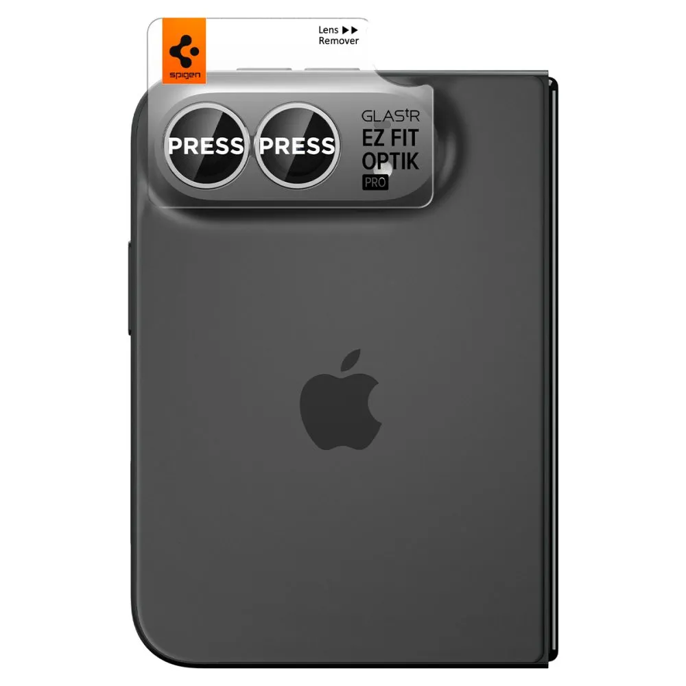 Apple iPhone Duo Aizsargstikls SPIGEN OPTIK PRO GLAS.TR EZ FIT CAMERA PROTECTOR 2-PACK
