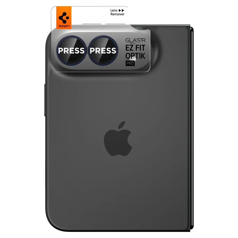 Apple iPhone Duo Aizsargstikls SPIGEN OPTIK PRO GLAS.TR EZ FIT CAMERA PROTECTOR 2-PACK